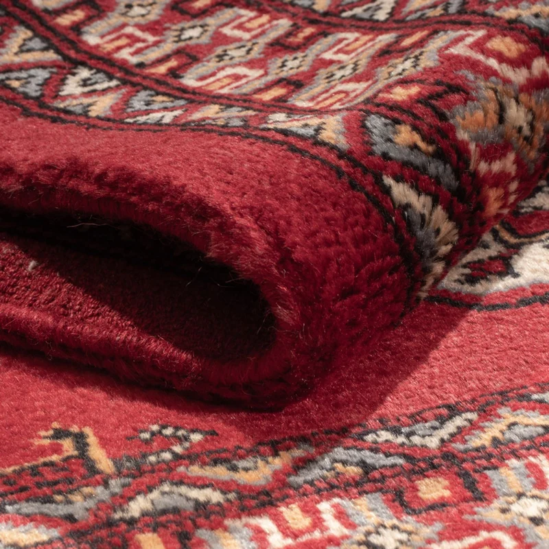 Pakistan Teppich 83x129cm - Orientteppich - rot