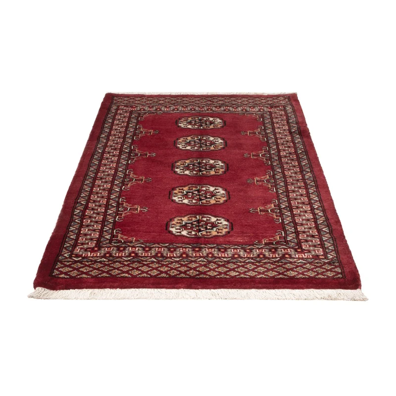 Pakistan Teppich 83x129cm - Orientteppich - rot
