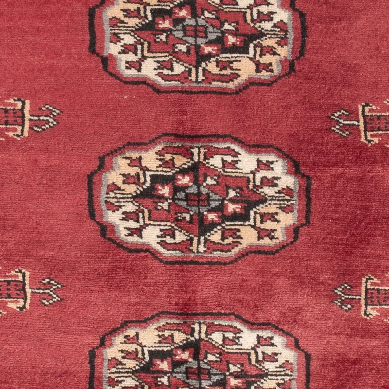 Pakistan Teppich 80x117cm - Orientteppich - rot