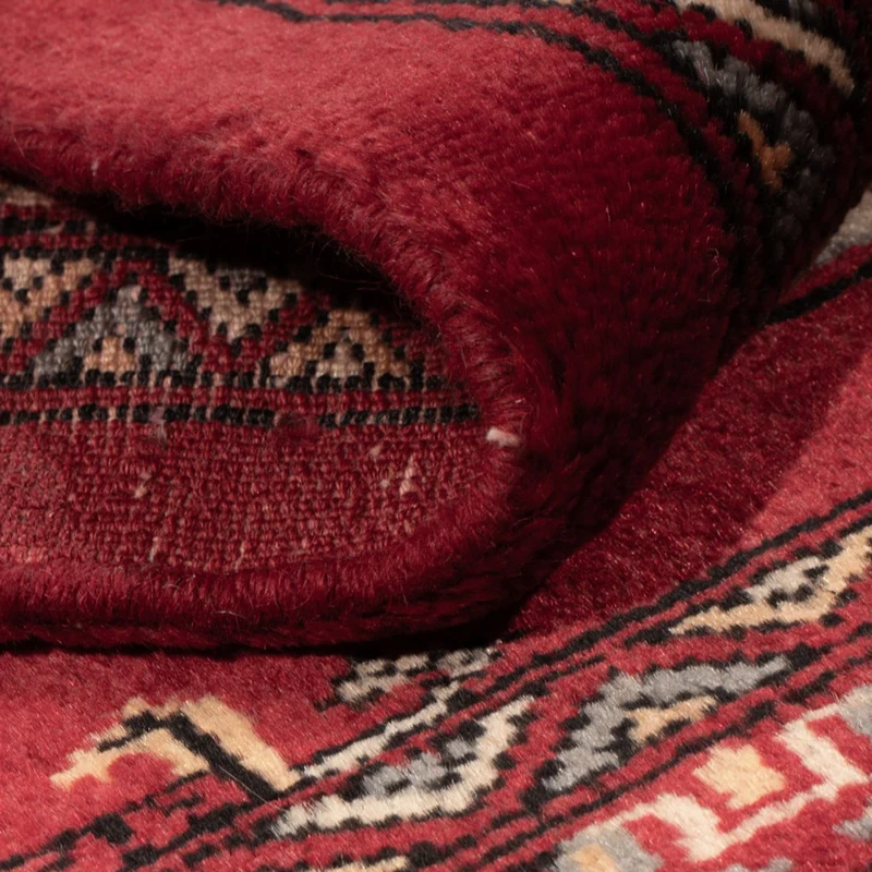 Pakistan Teppich 80x117cm - Orientteppich - rot