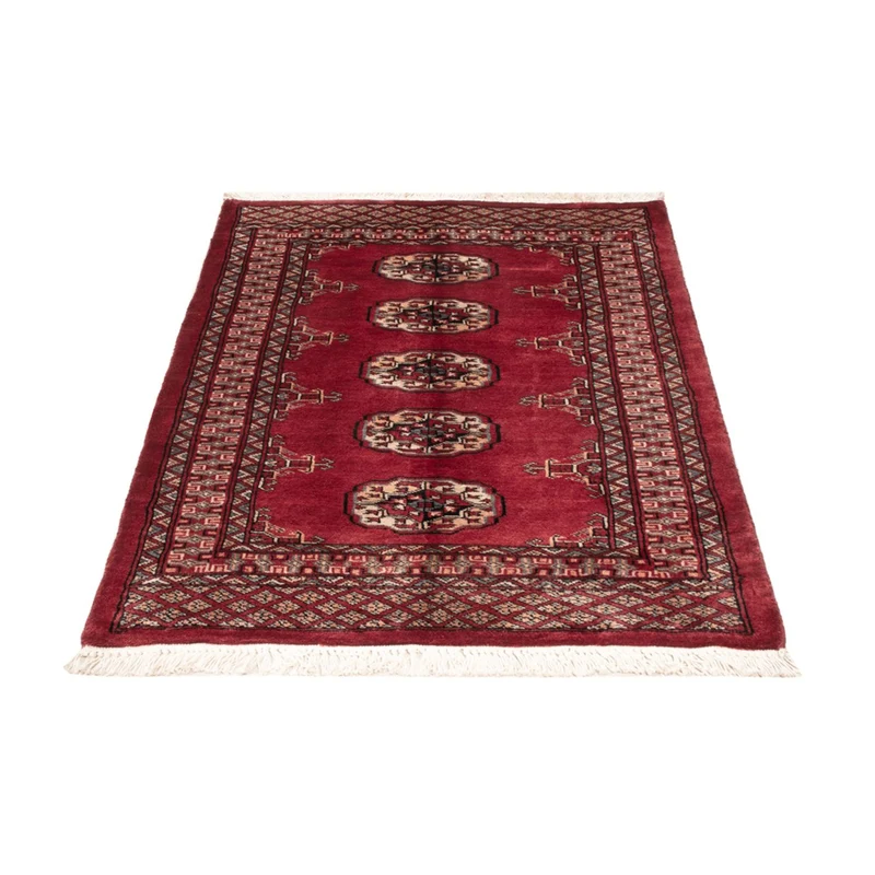 Pakistan Teppich 80x117cm - Orientteppich - rot