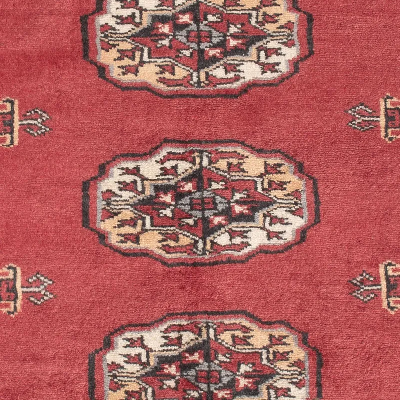 Pakistan Teppich 79x114cm - Orientteppich - rot