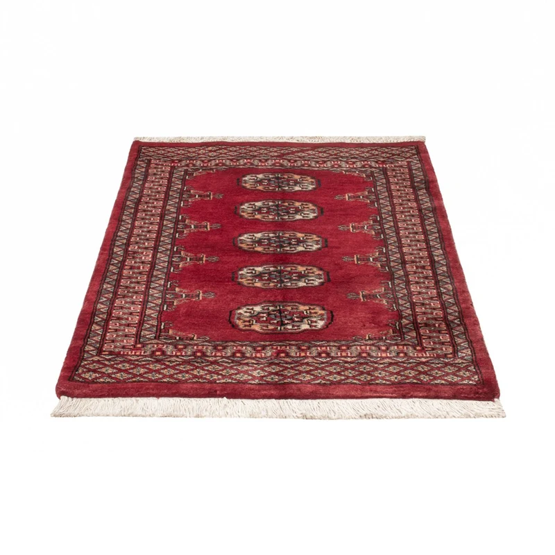 Pakistan Teppich 79x114cm - Orientteppich - rot
