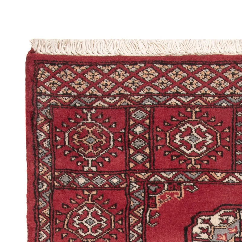 Pakistan Teppich 78x124cm - Orientteppich - rot