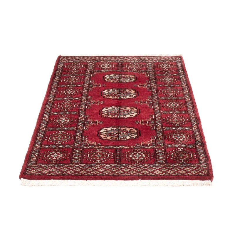 Pakistan Teppich 78x124cm - Orientteppich - rot