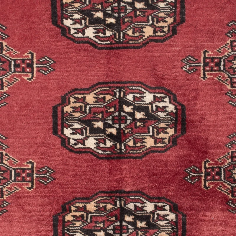 Pakistan Teppich 80x120cm - Orientteppich - rot