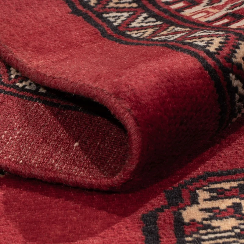 Pakistan Teppich 80x120cm - Orientteppich - rot
