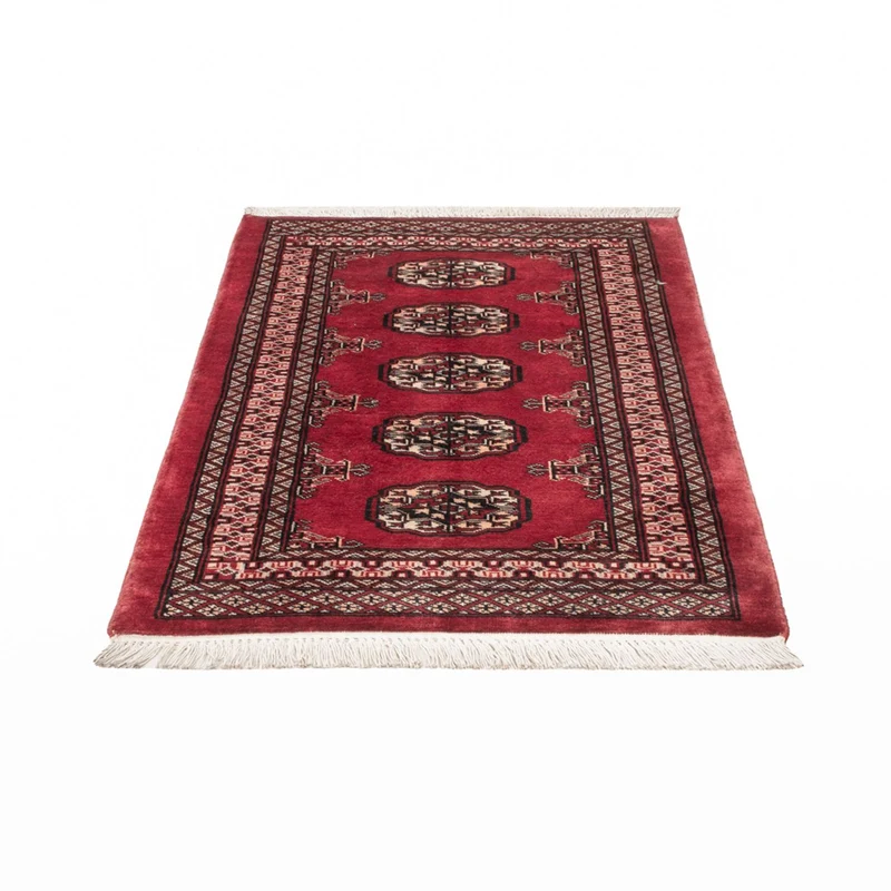 Pakistan Teppich 80x120cm - Orientteppich - rot