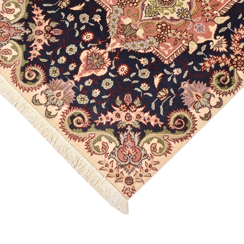 Täbriz - 50 Raj Teppich 60x92cm - Perserteppich - mehrfarbig