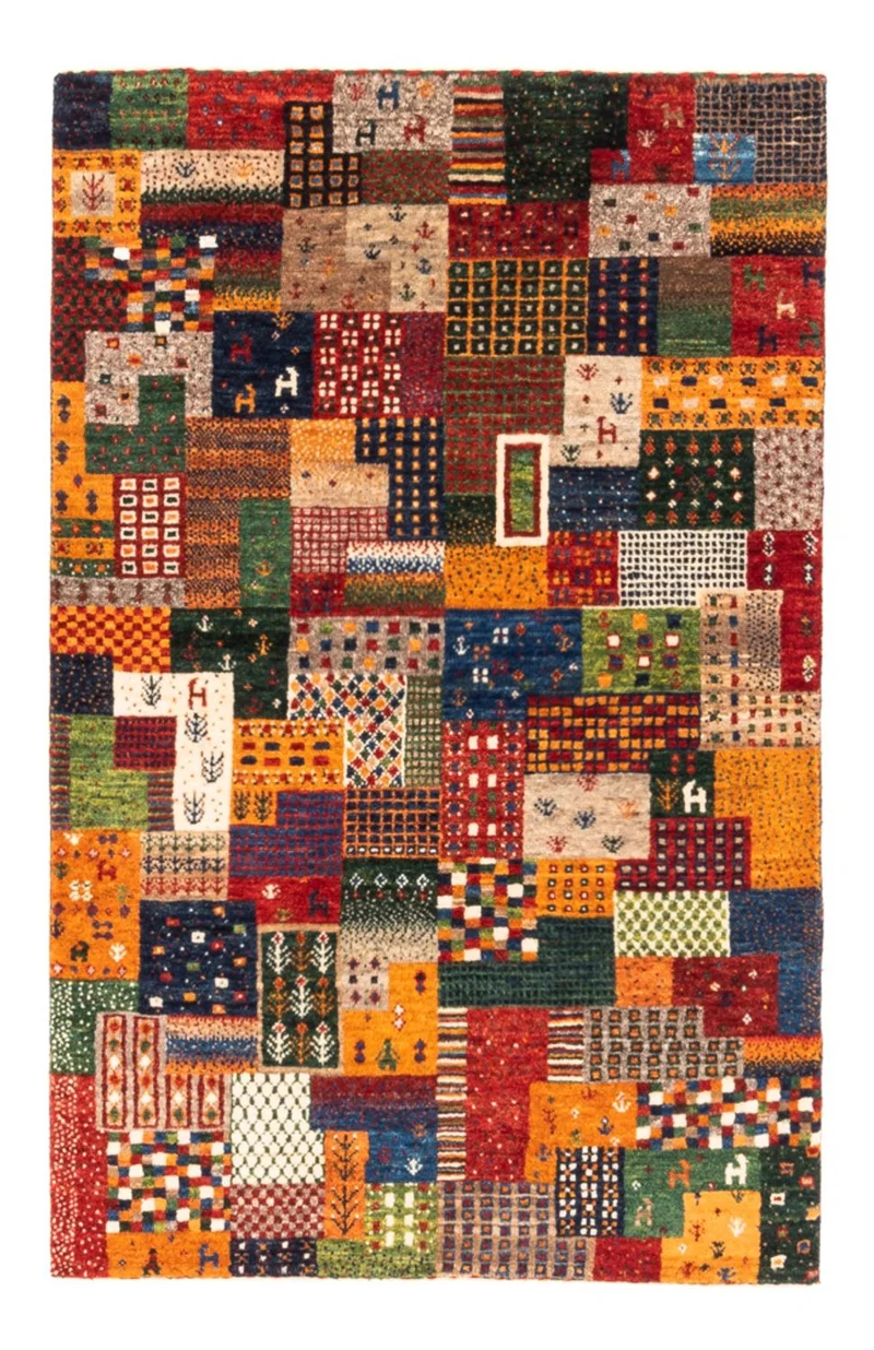 Loribaft Teppich Perser 86x130cm - Orientteppich - mehrfarbig