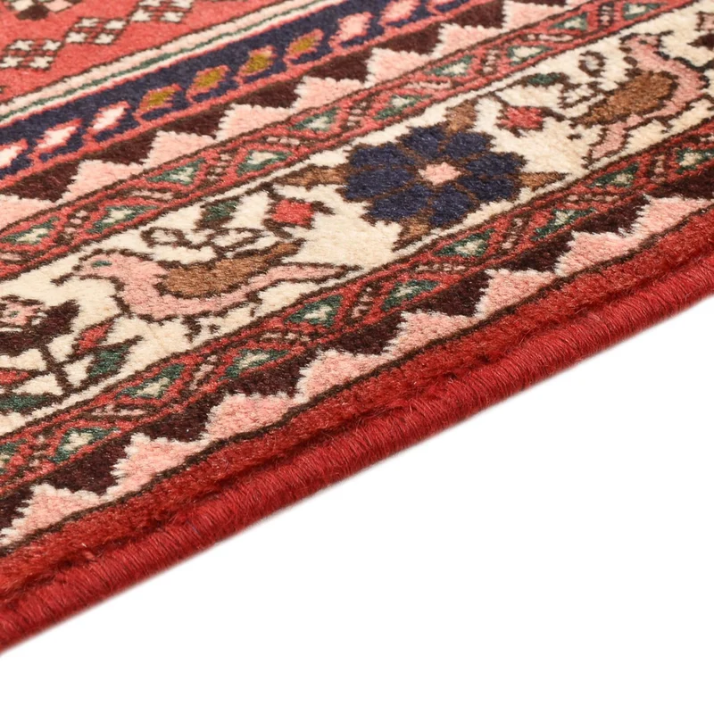 Abadeh Teppich 108x150cm - Perserteppich - rot