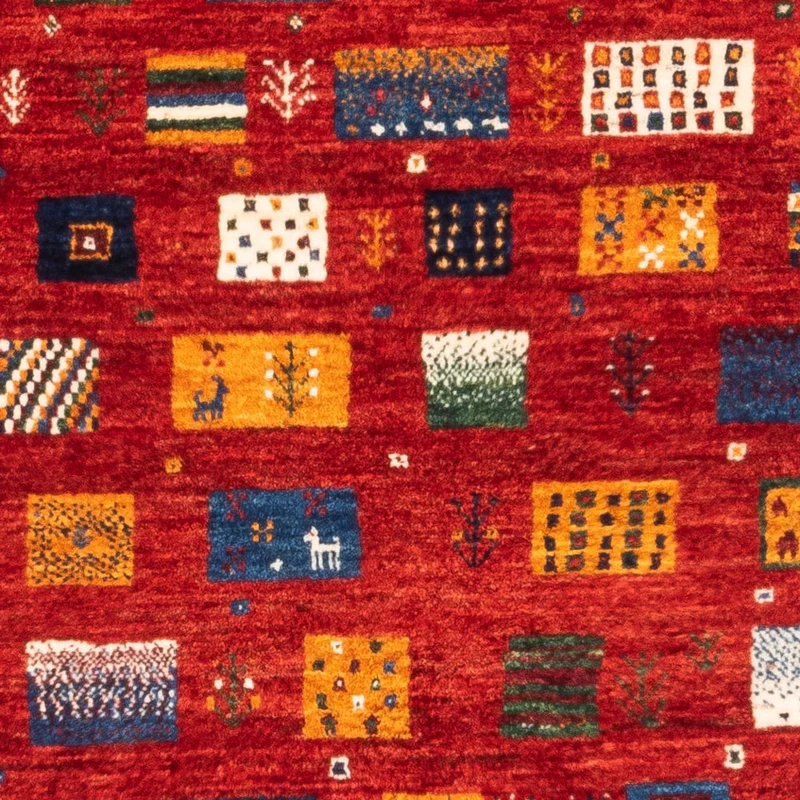 Gabbeh Teppich - Loribaft Perser - Royal - 85 x 130 cm - mehrfarbig
