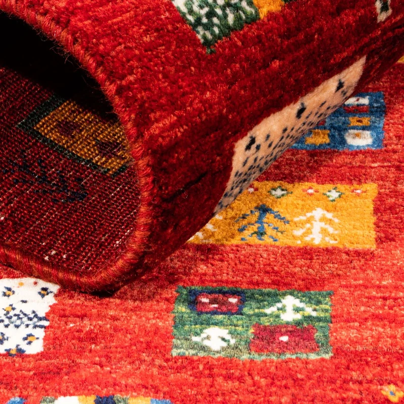 Gabbeh Teppich - Loribaft Perser - Royal - 85 x 130 cm - mehrfarbig