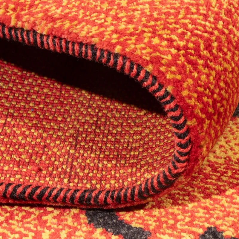 Gabbeh Persisch Teppich 150x196cm - Perserteppich Wollteppich - mehrfarbig