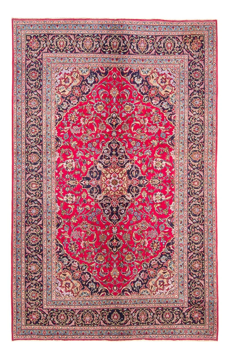 Keshan Teppich 200x288cm - Perserteppich - rot