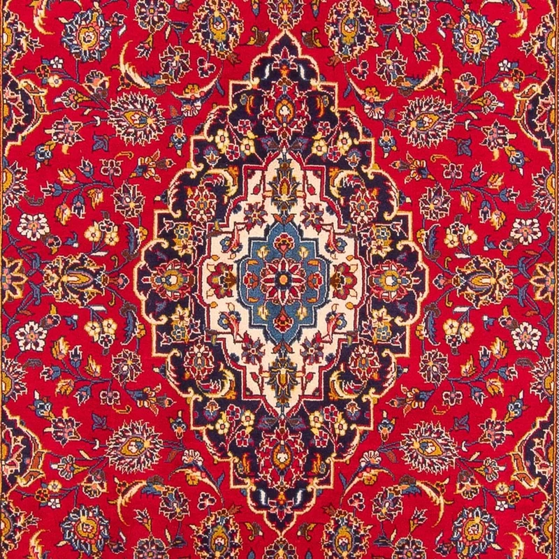 Perserteppich - Keshan - 194 x 294 cm - rot