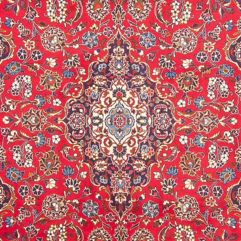 Keshan Teppich 194x294cm - Perserteppich - rot