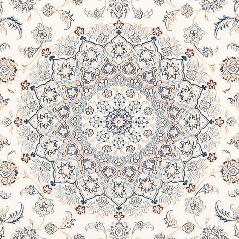 Nain - 6La Teppich 150x206cm - Perserteppich - creme