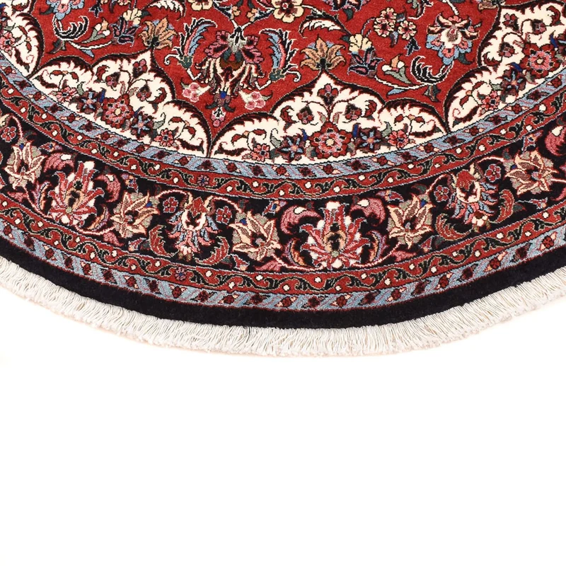 Bidjar - Zanjan Teppich 150x150cm - Perserteppich - rot