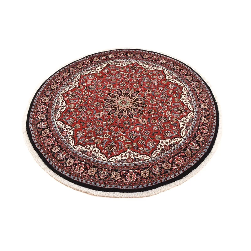 Bidjar - Zanjan Teppich 150x150cm - Perserteppich - rot