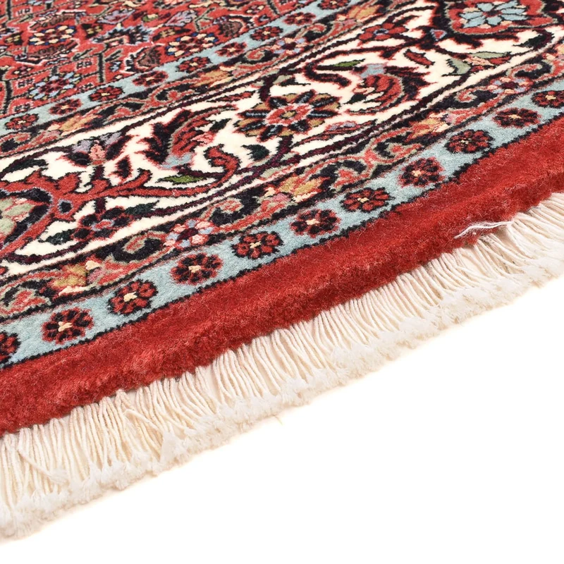 Bidjar - Zanjan Teppich 150x150cm - Perserteppich - dunkelrot