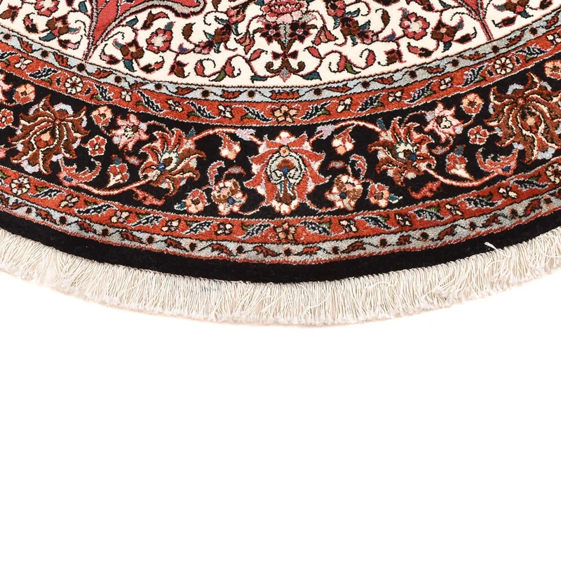 Bidjar - Zanjan Teppich 150x150cm - Perserteppich - rot