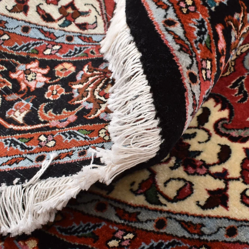 Bidjar - Zanjan Teppich 150x150cm - Perserteppich - rot