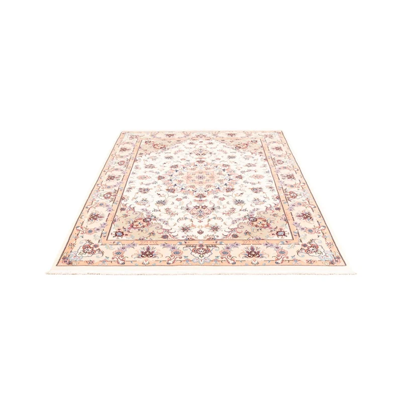Täbriz Teppich 150x202cm - Perserteppich - creme