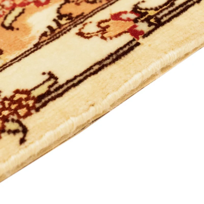 Täbriz - 50 Raj Teppich 104x147cm - Perserteppich - beige