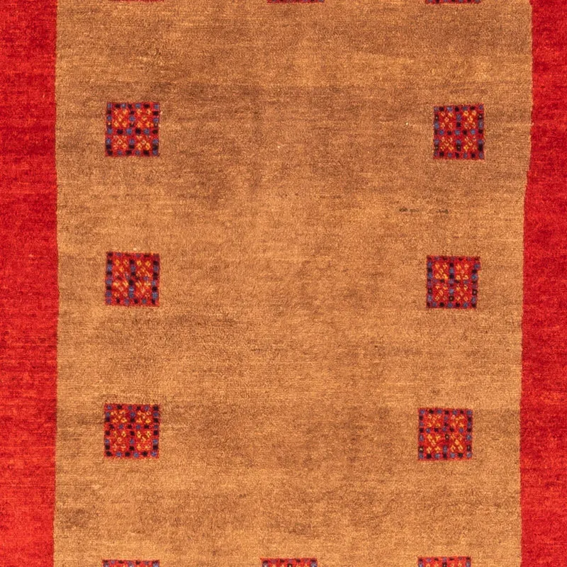 Gabbeh Persisch Teppich 155x197cm - Perserteppich Wollteppich