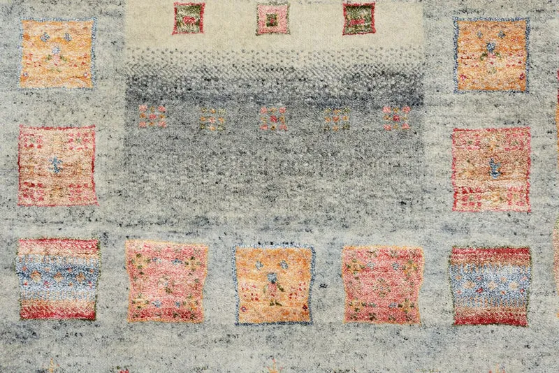 Läufer Gabbeh - Loribaft Indus - 82 x 295 cm - mehrfarbig