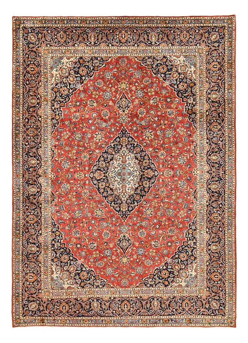 Keshan Teppich 300x412cm - Perserteppich - rot
