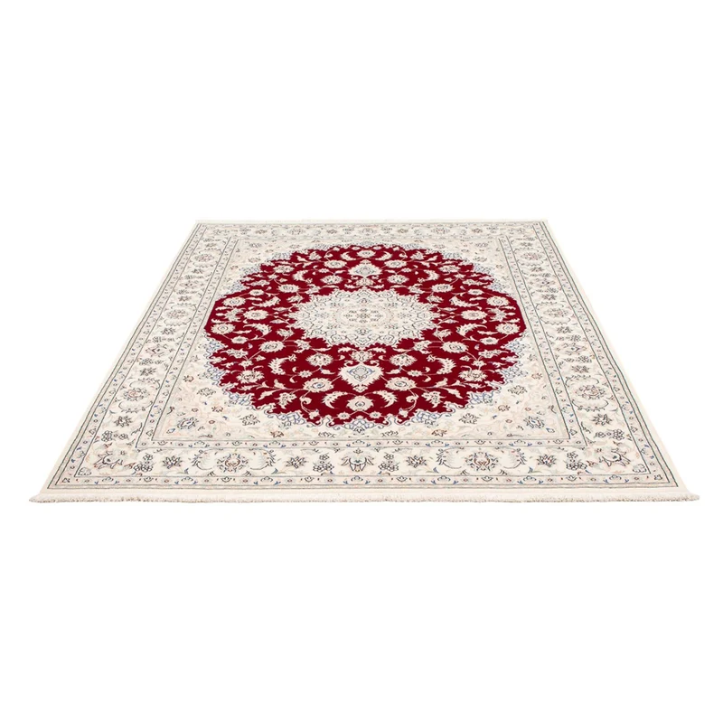 Nain - 6La Teppich 150x200cm - Perserteppich - rot