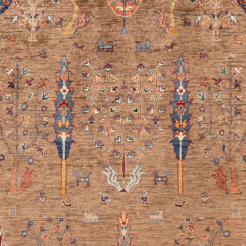 Ziegler Teppich - Ariana - 205 x 287 cm - dunkelbeige