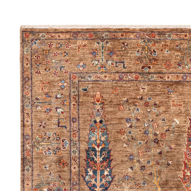 Ziegler Teppich - Ariana - 205 x 287 cm - dunkelbeige