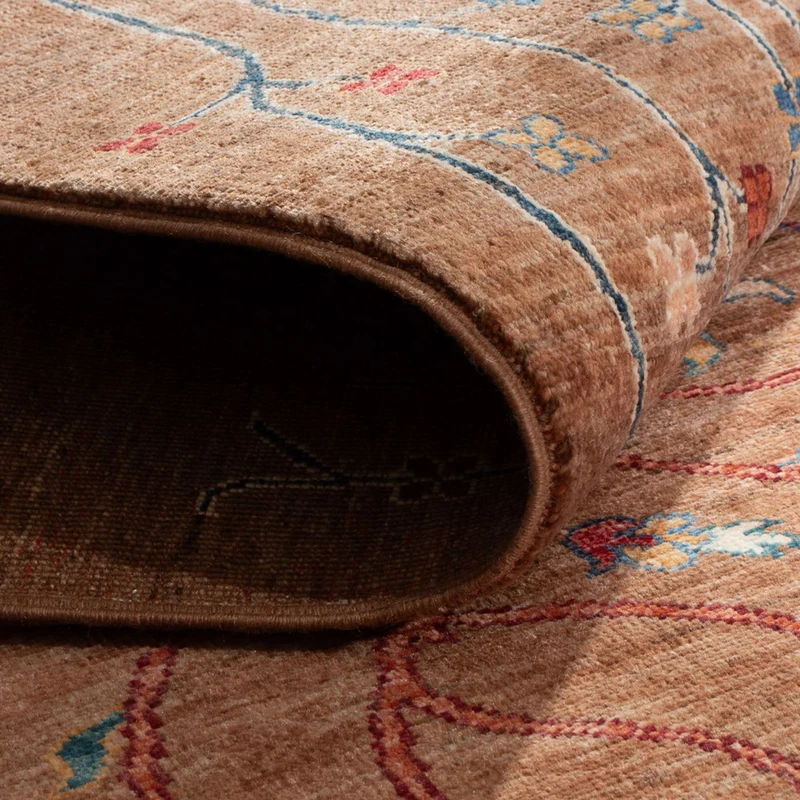 Ariana Teppich 204x288cm - Orientteppich - dunkelbeige