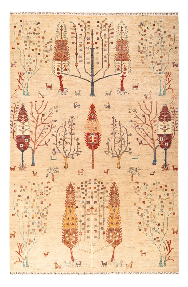 Ariana Teppich 200x295cm - Orientteppich - hellbeige