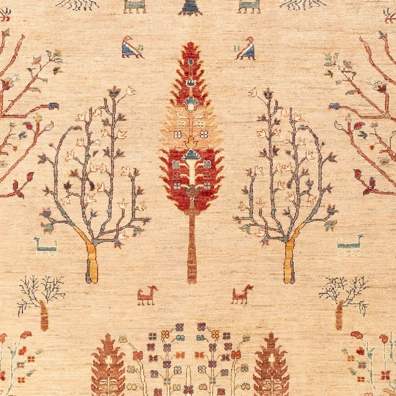 Ariana Teppich 200x295cm - Orientteppich - hellbeige