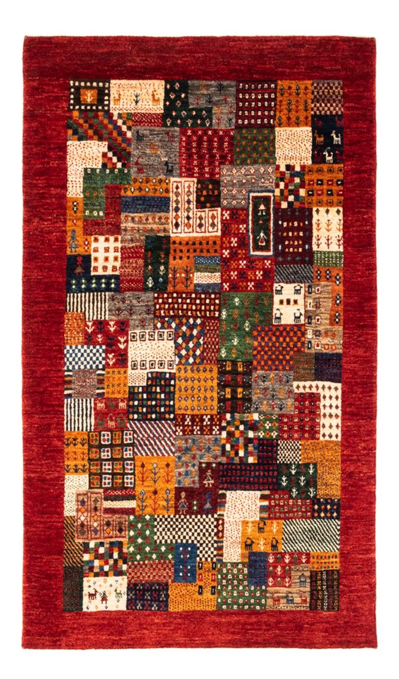 Loribaft Teppich Perser 90x145cm - Orientteppich - mehrfarbig