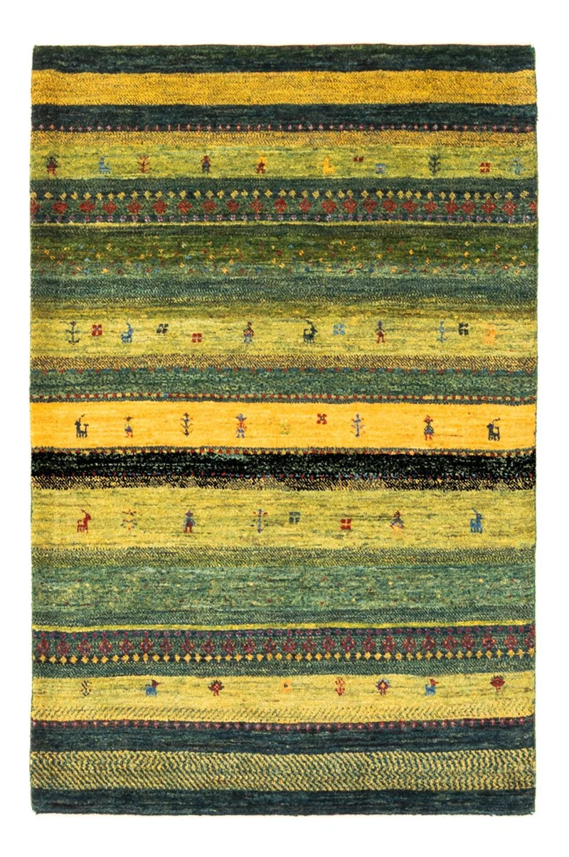 Loribaft Teppich Perser 85x128cm - Orientteppich - mehrfarbig