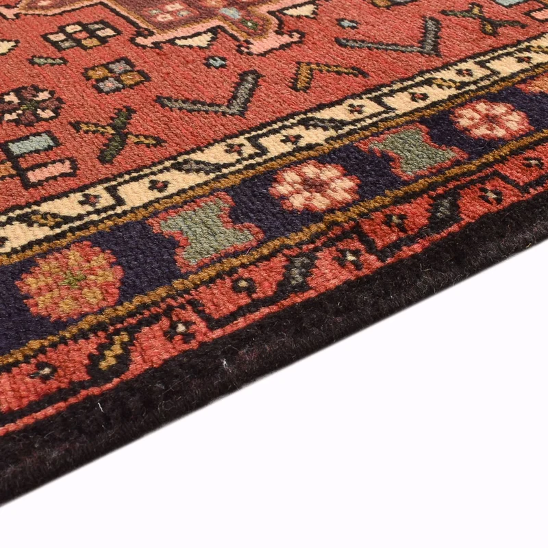 Qaraja Teppich 72x285cm - Perserteppich - rot