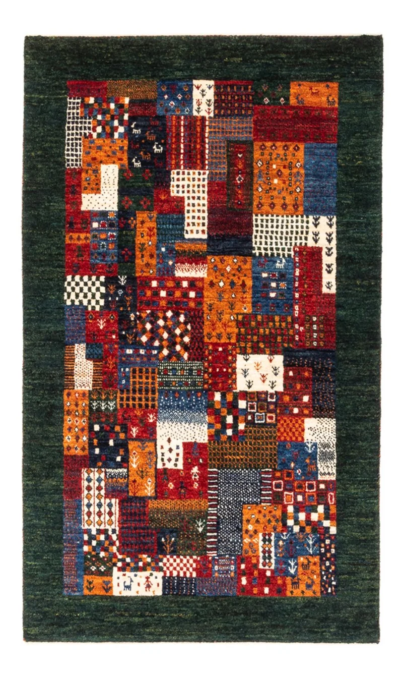 Loribaft Teppich Perser 83x133cm - Orientteppich - mehrfarbig