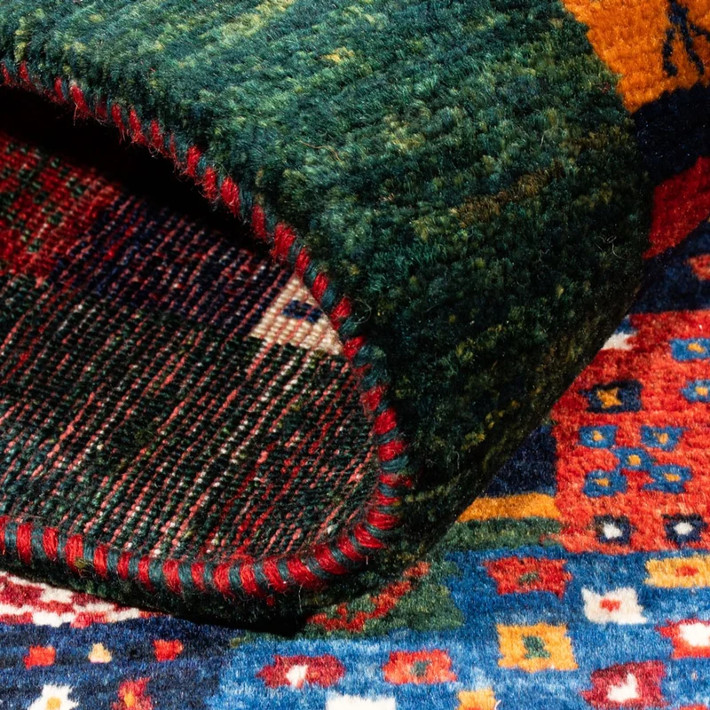 Gabbeh Teppich - Loribaft Perser - Royal - 82 x 134 cm - mehrfarbig