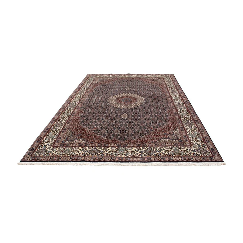 Moud Teppich 198x298cm - Perserteppich - dunkelblau