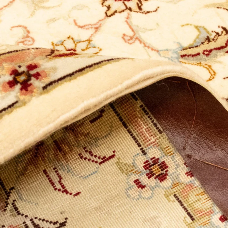 Täbriz - 50 Raj Teppich 102x148cm - Perserteppich - beige