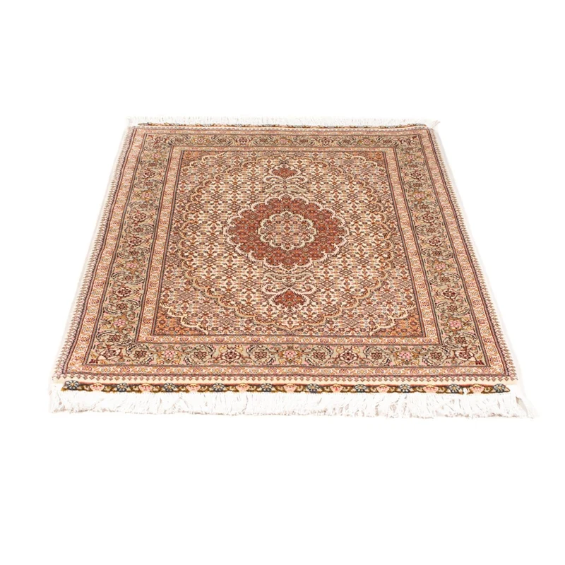 Täbriz - 50 Raj Teppich 75x130cm - Perserteppich - beige