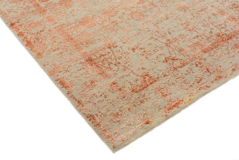 Designer Teppich - 125 x 182 cm - orange