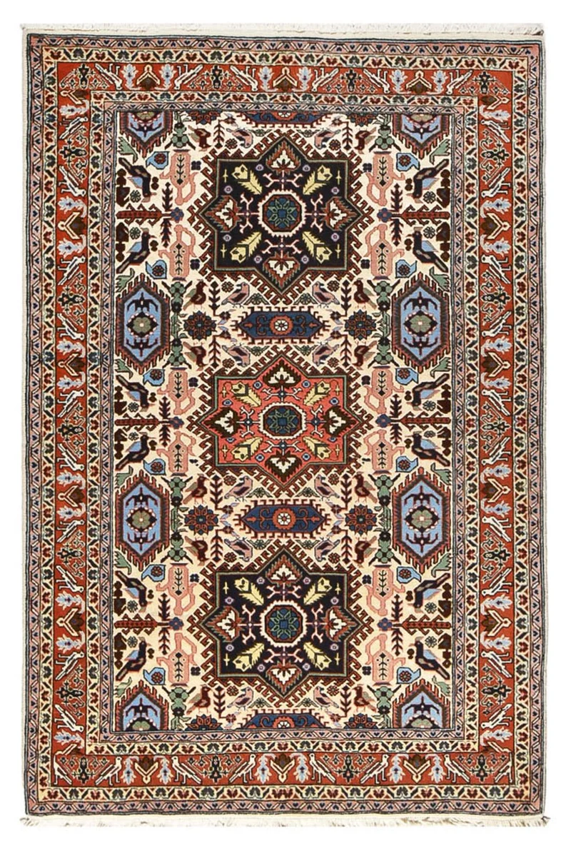 Ardebil Teppich 136x208cm - Perserteppich - mehrfarbig