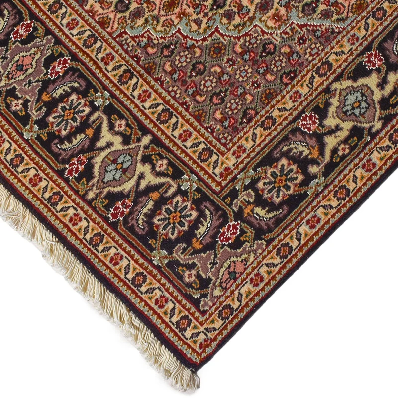 Täbriz - 40 Raj Teppich 152x202cm - Perserteppich - rost