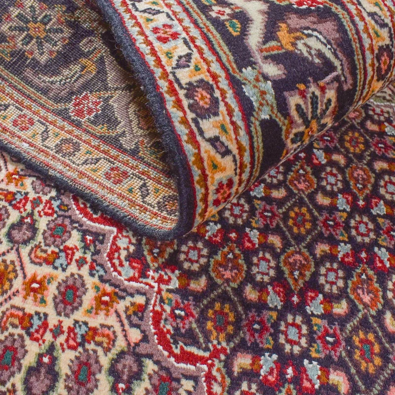 Täbriz - 40 Raj Teppich 152x202cm - Perserteppich - rost